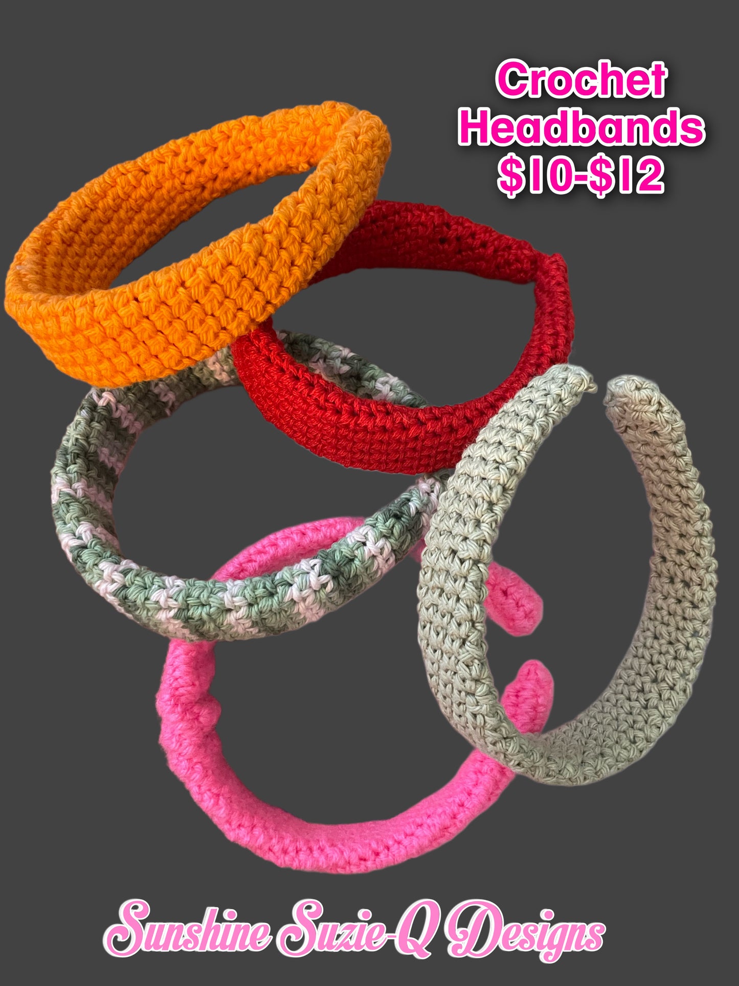 Headbands (Crochet)