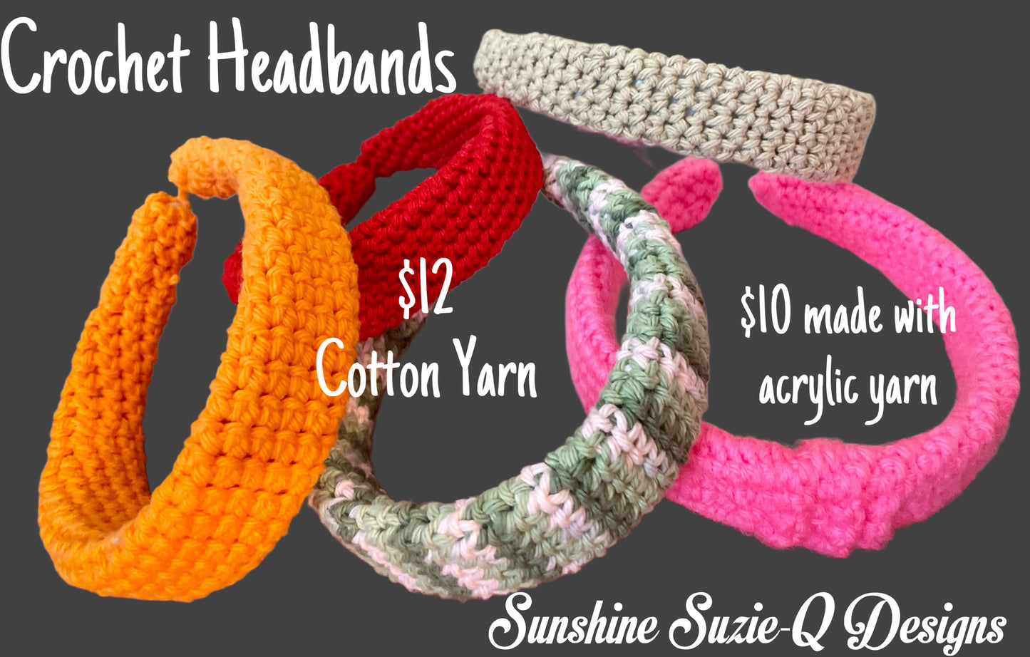 Headbands (Crochet)