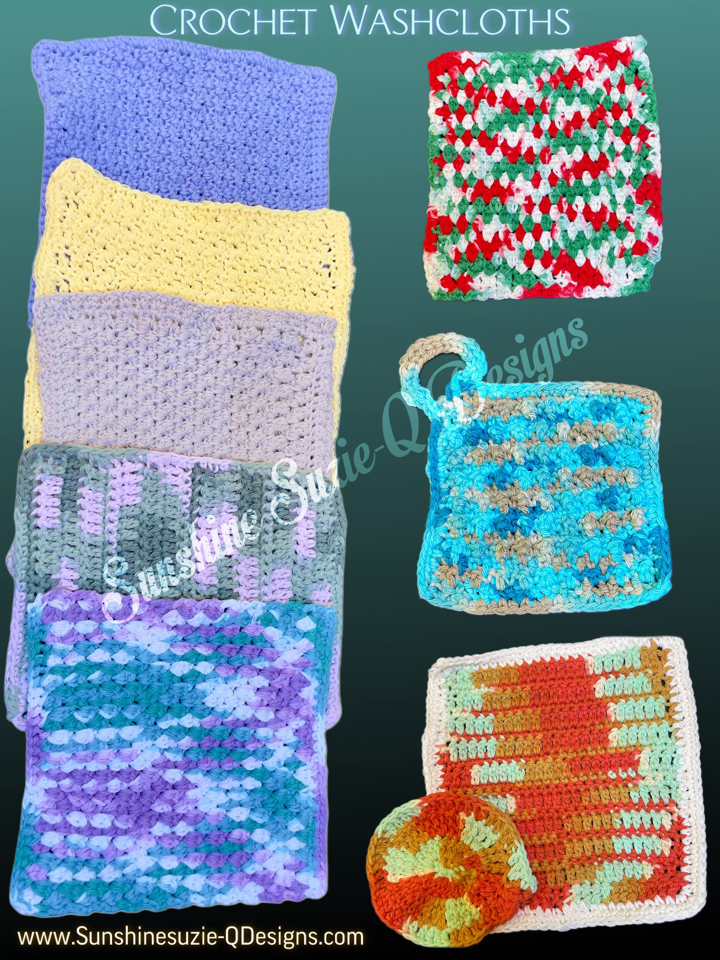 Crocheted Washcloths