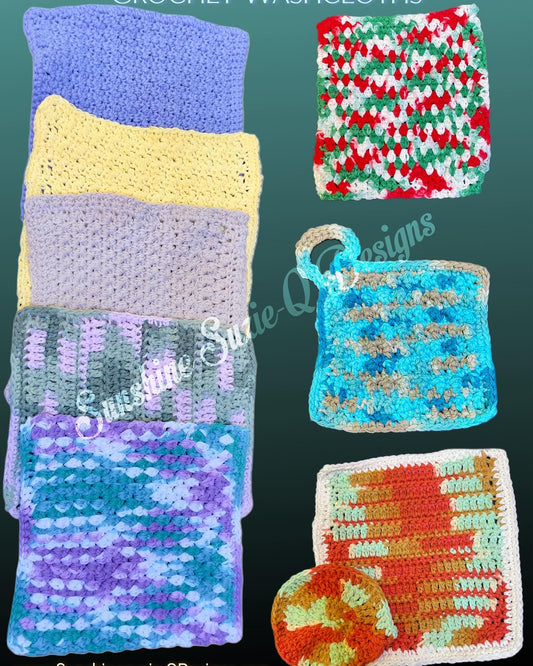 Crocheted Washcloths